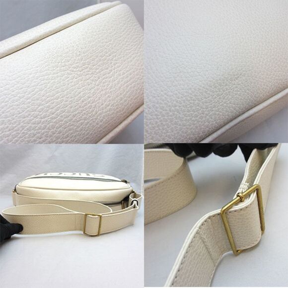 Gucci Bag Printed Leather Diagonal Hanging Shoulder Bag A Rank Ivory - Picture 4 of 5
